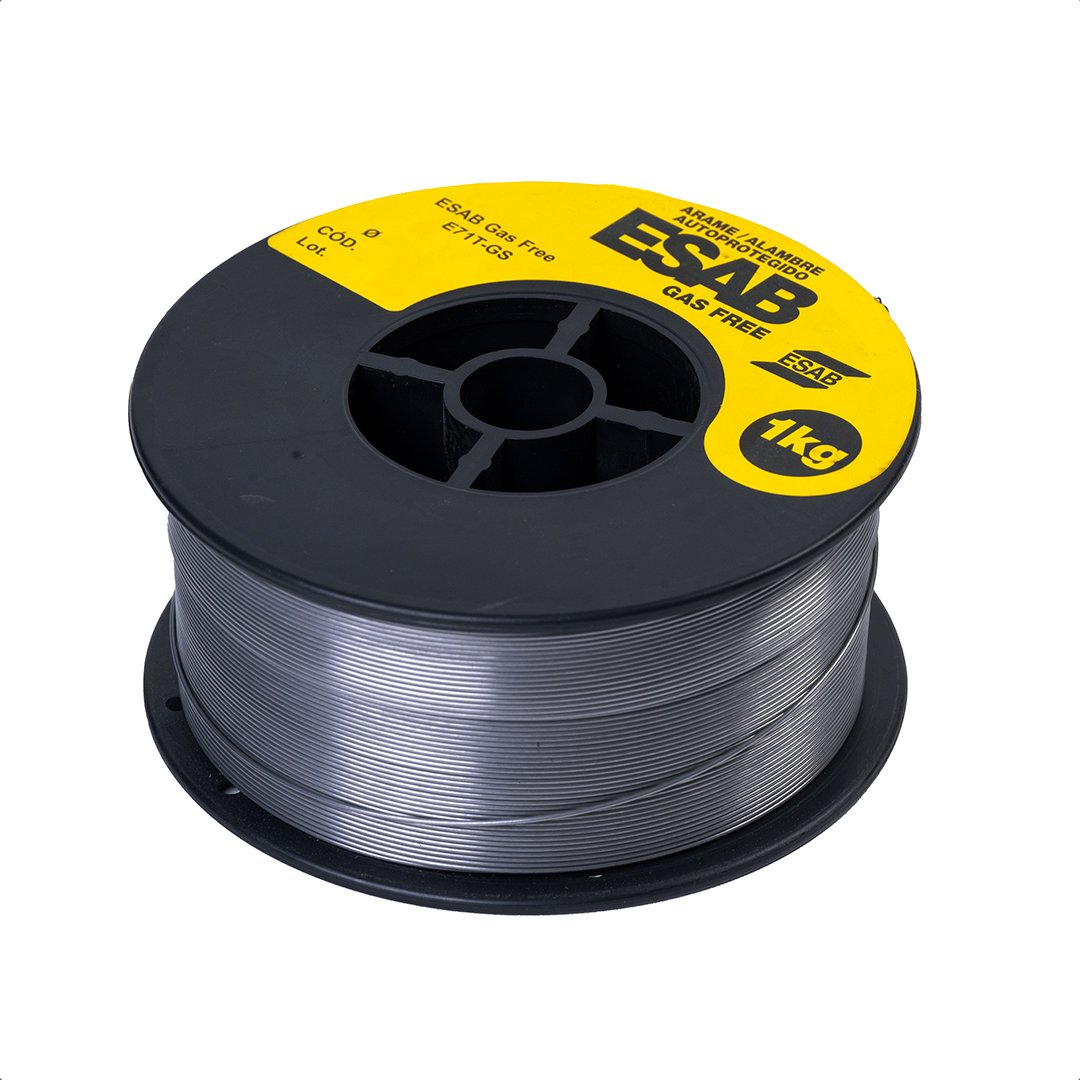 Arame Para Solda Mig Uso Sem Gás 0,8mm 1kg - ESAB Gas Free | Loja ESAB
