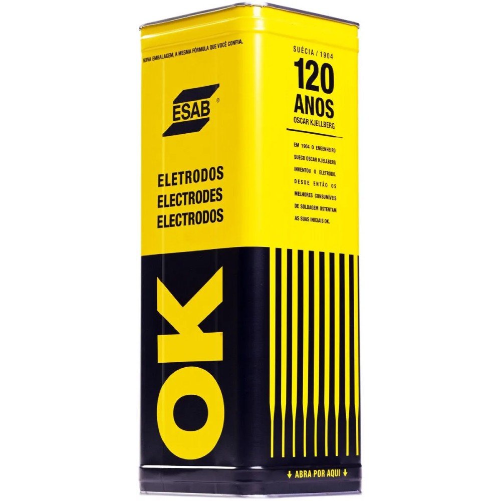 Eletrodo ESAB OK 76.18 E8018-B2 - 2.50mm 15Kg | Loja ESAB