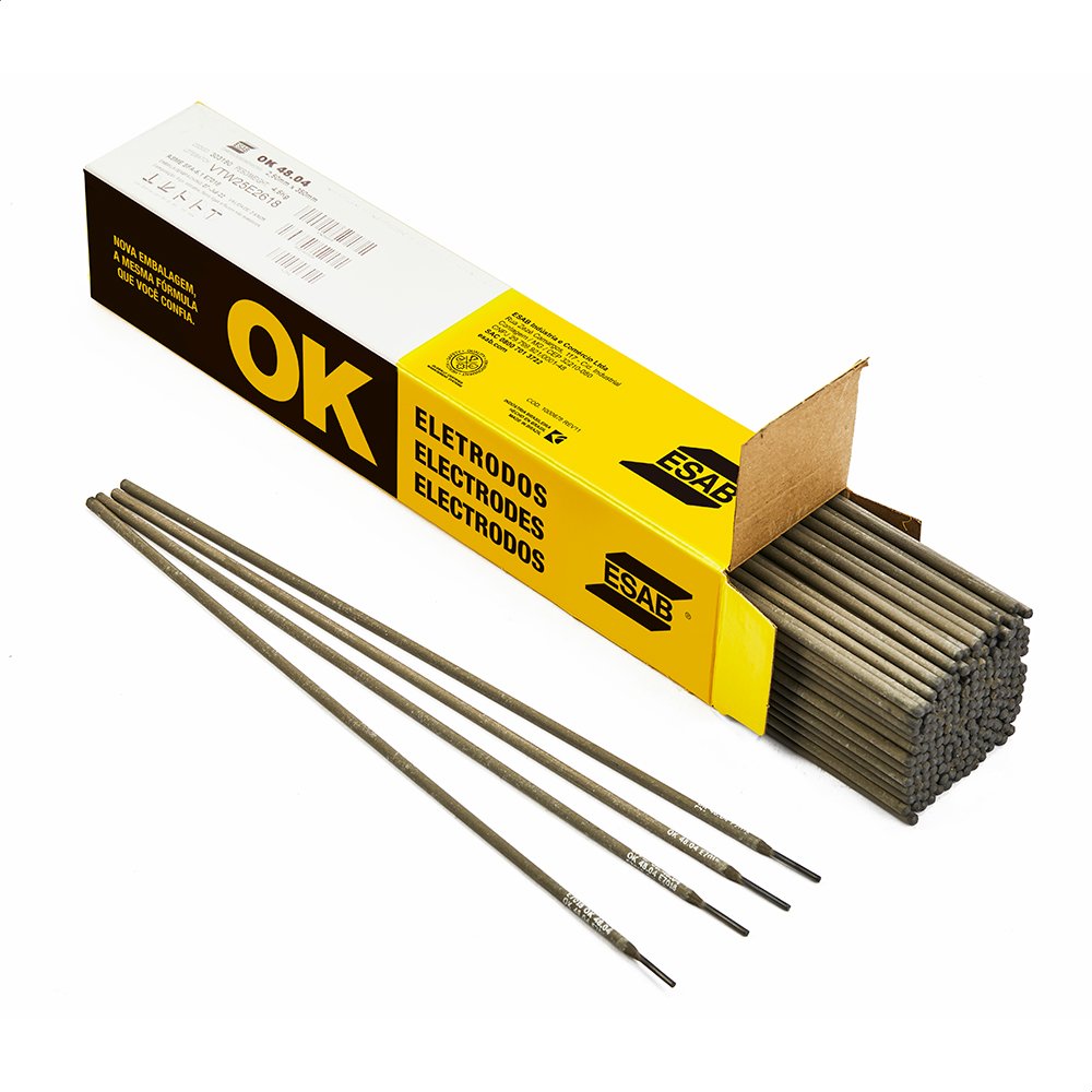 Eletrodo ESAB OK 48.04 E7018 - 2,5mm 4,5Kg | Loja ESAB