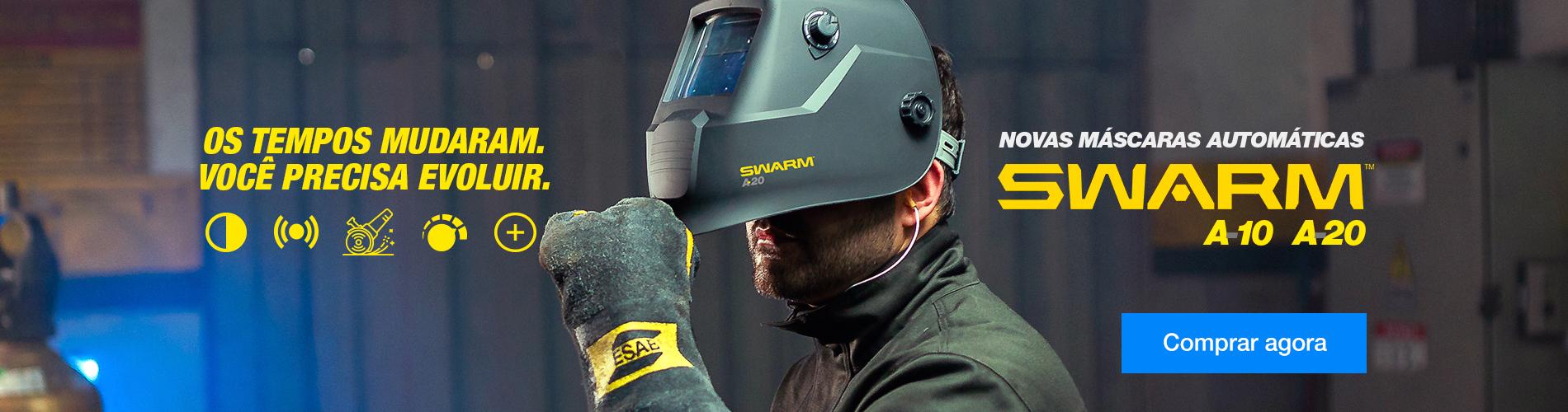Máscaras de solda automáticas Swarm ESAB