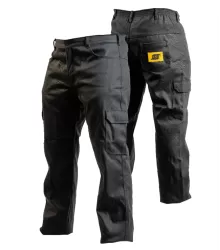 Calça ESAB HD Black frente e costas