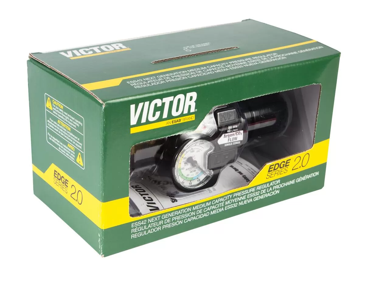 Regulador De Pressão Argônio Para Cilindro VICTOR Edge 2.0