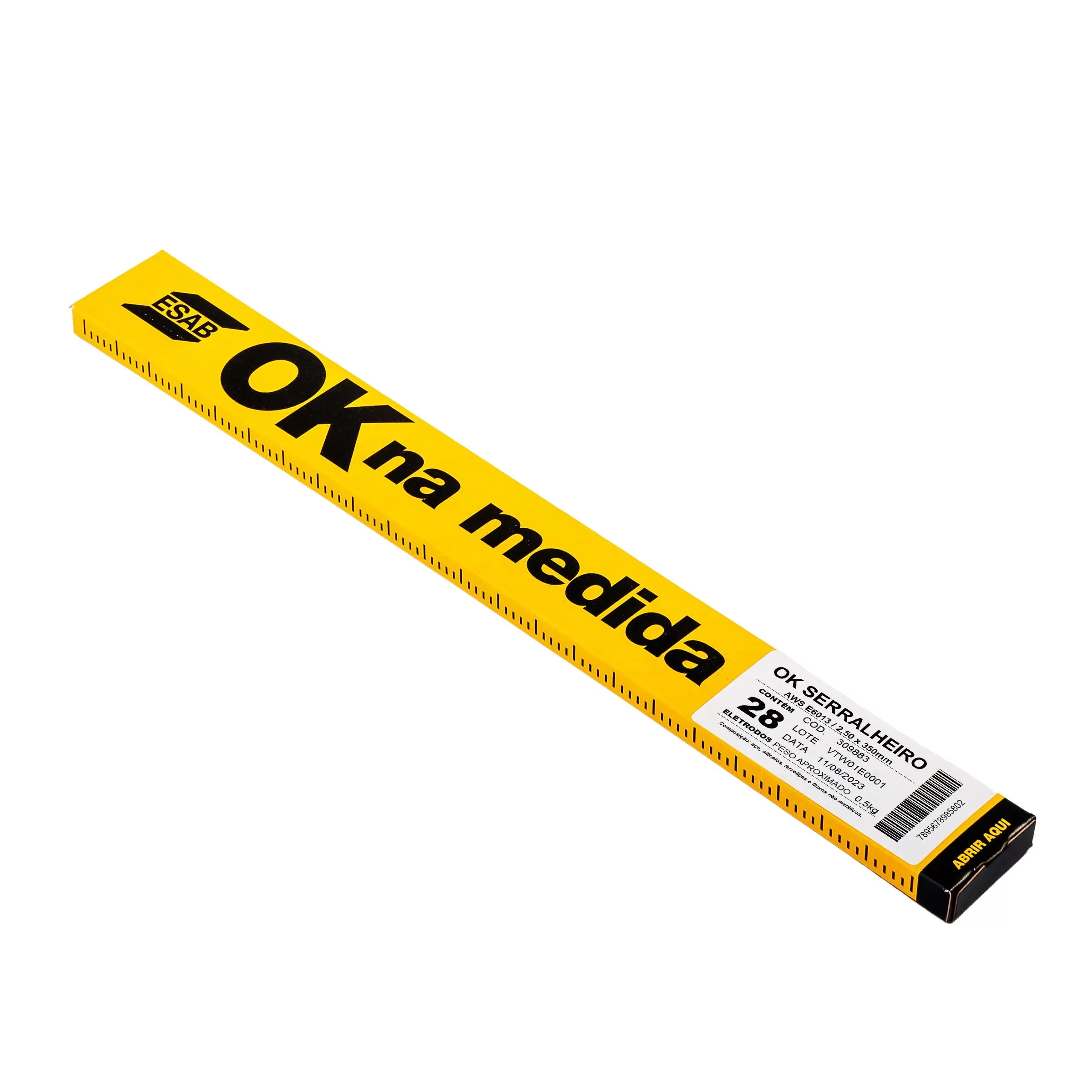 Eletrodo ESAB OK Na Medida - OK Serralheiro E6013 - 2,5mm 28 unids.
