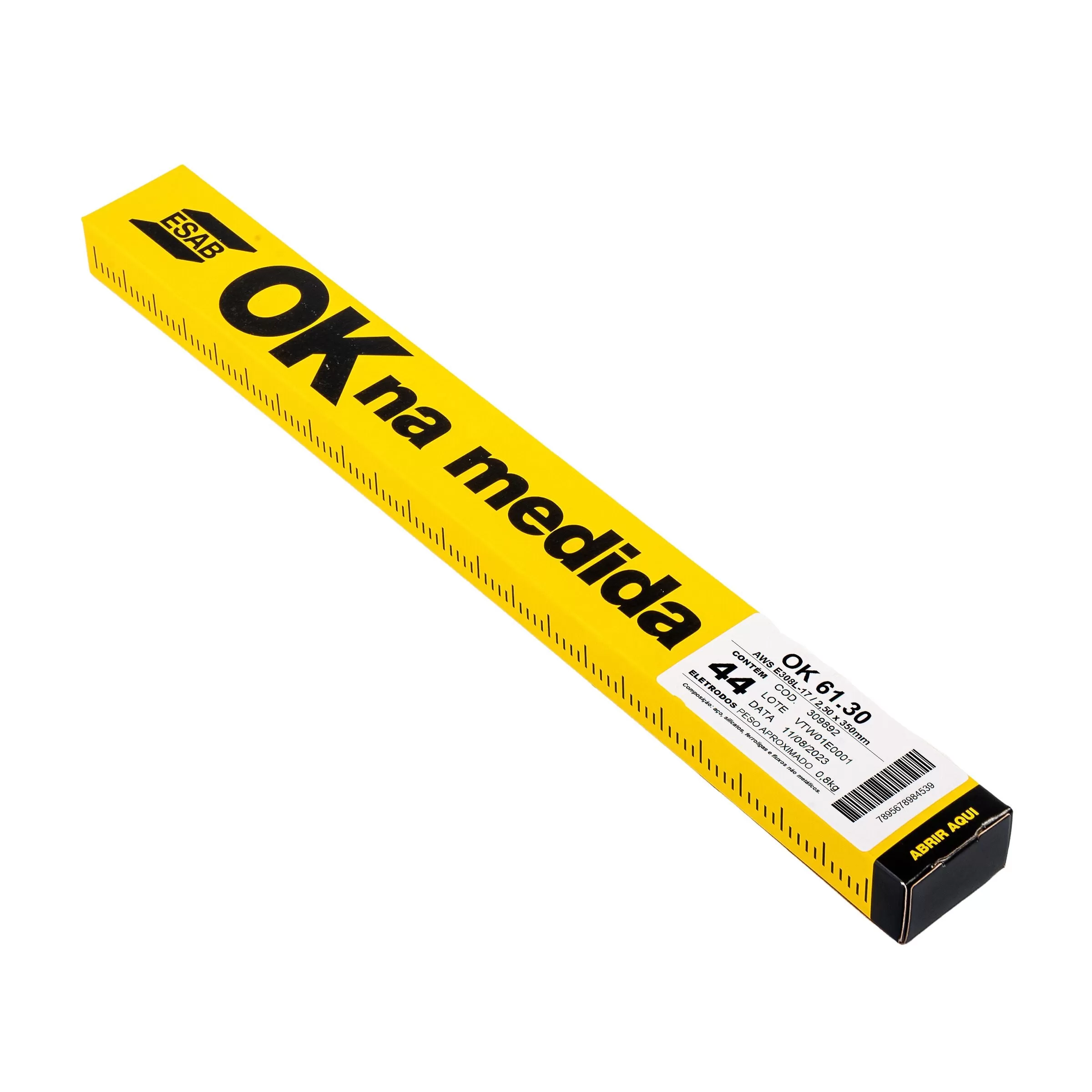 Eletrodo ESAB OK Na Medida -  OK 61.30 E308-17 - 2,5mm 44unids.