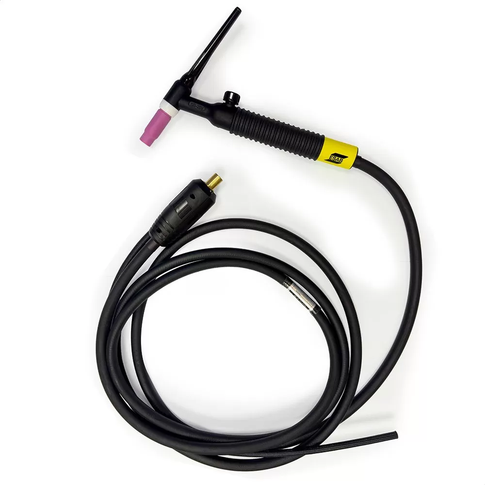 Tocha Solda Tig Seca ESAB 13mm Sr 26v Válvula 3,5 Metros