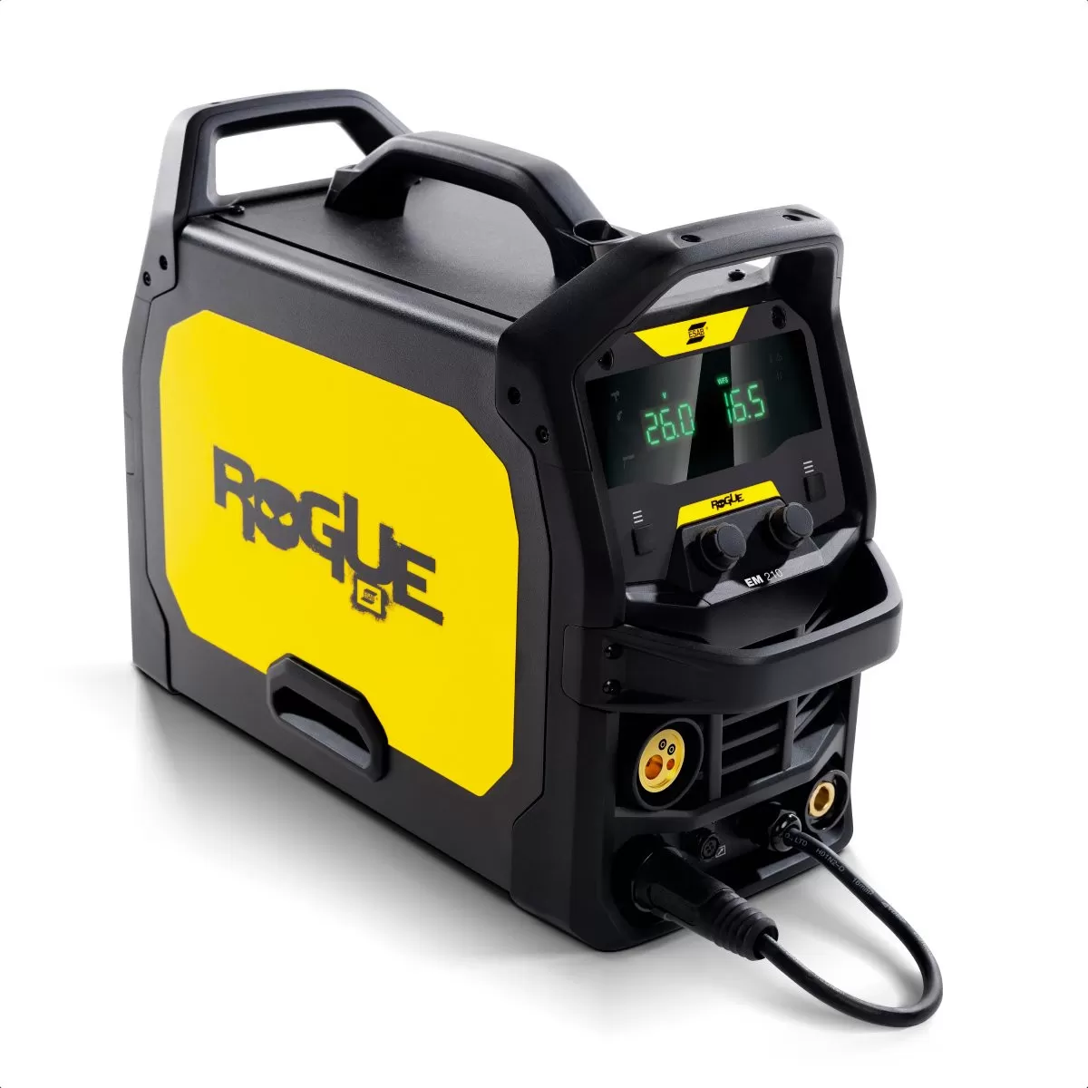 Máquina de Solda Inversora ESAB Rogue EM 210 - MIG Eletrodo (110v/220v)