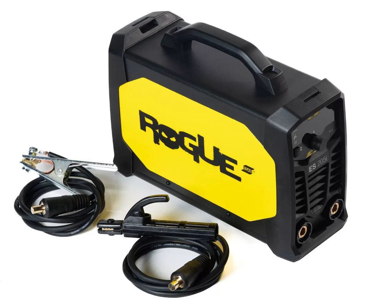 Máquina de Solda Inversora ESAB Rogue LHN ES205i DUAL VOLTAGE