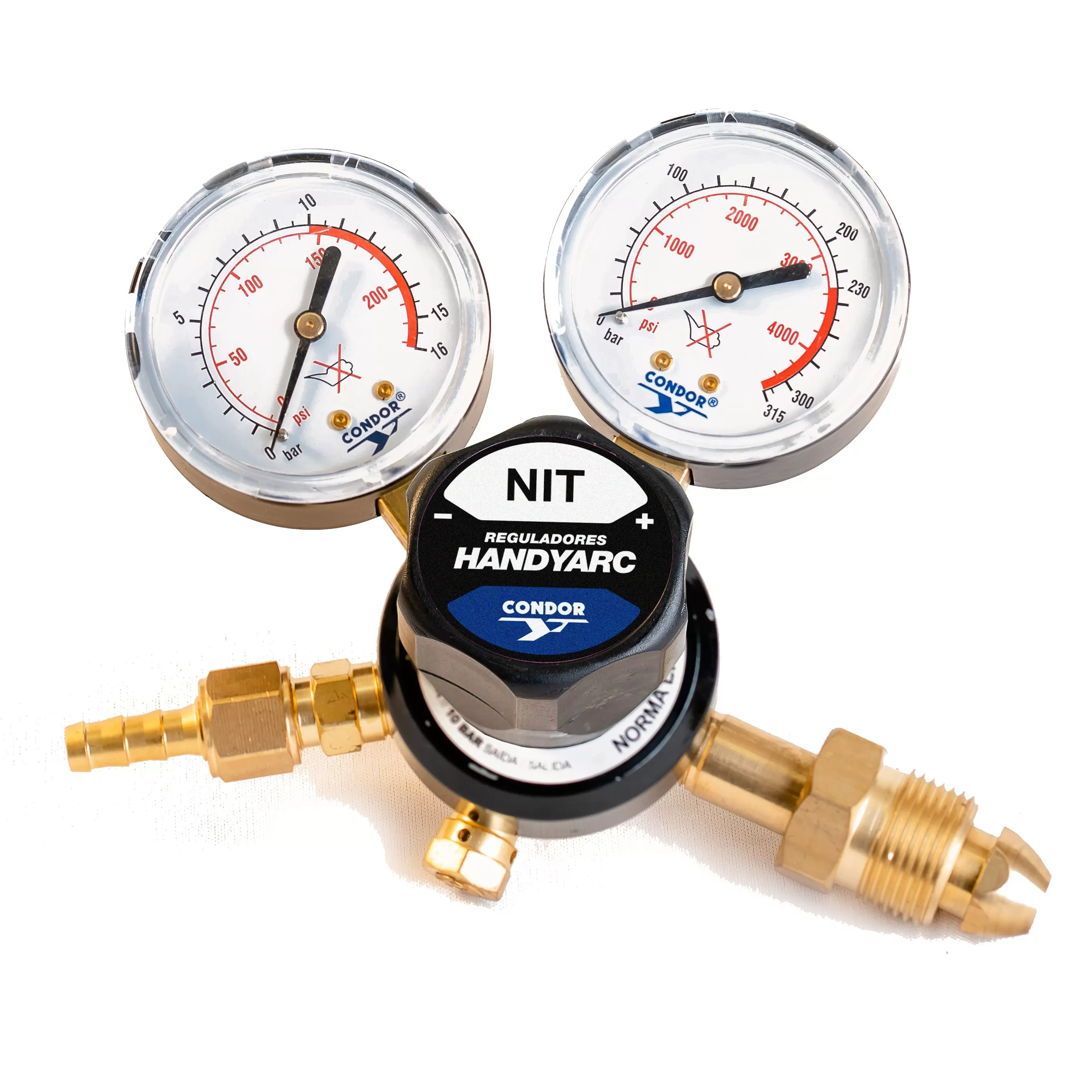 Regulador de Pressão HandyGas 10 Nitrogênio Para Cilindro CONDOR